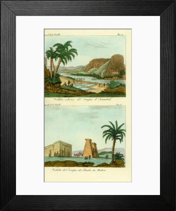 Framed Print : Temple of Ramses II at Abu Simbel, Nubia Framed Print : Temple of Ramses II at Abu Simbel, Nubia