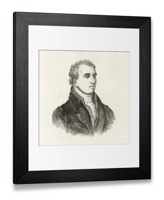 Framed Print : David Douglas, Scottish plant hunter Framed Print : David Douglas, Scottish plant hunter