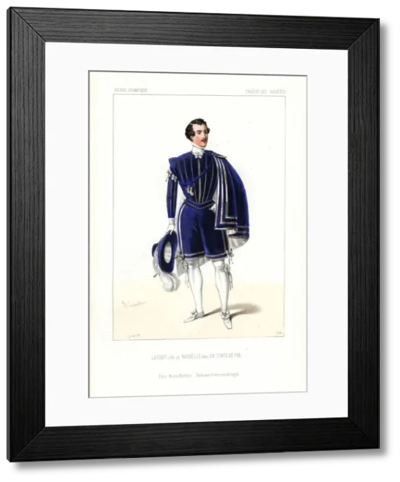 Framed Print : Pierre-Cheri Lafont in the role of Rafaello Framed Print : Pierre-Cheri Lafont in the role of Rafaello