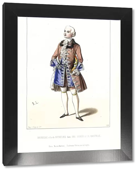 Louis-Paul-Edouard Brindeau as Richelieu in