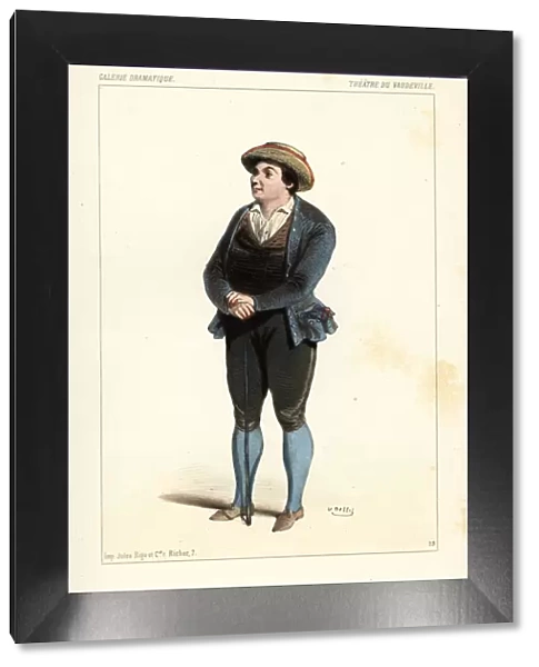 Etienne Arnal as Nantouillet in L Homme Blase, 1843