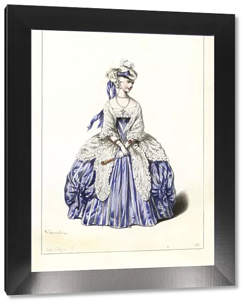 Madame Paul Ernest as the Marquise in Gentil Bernard, 1846