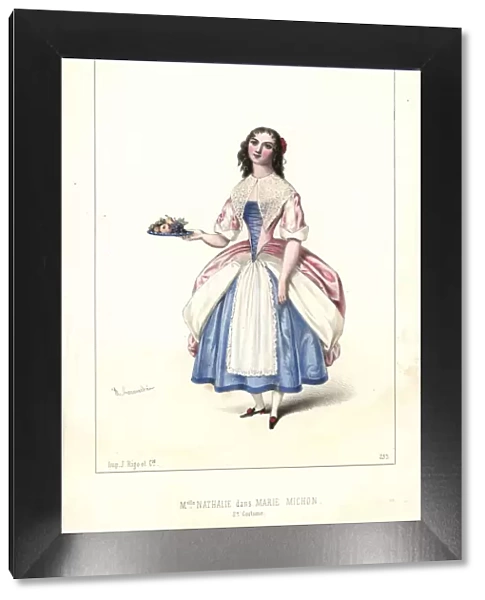 Mlle Nathalie in Marie Michon, Theatre du Palais Royal, 1846