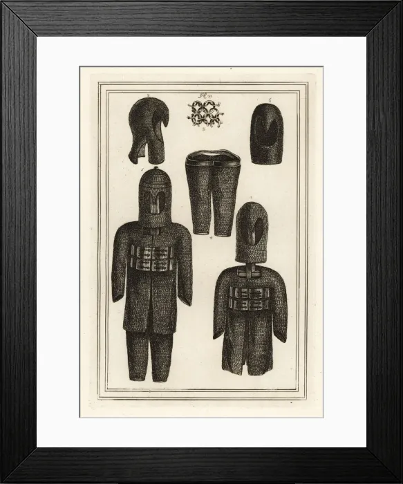 Framed Print : Ancient suits of chainmail armour Framed Print : Ancient suits of chainmail armour