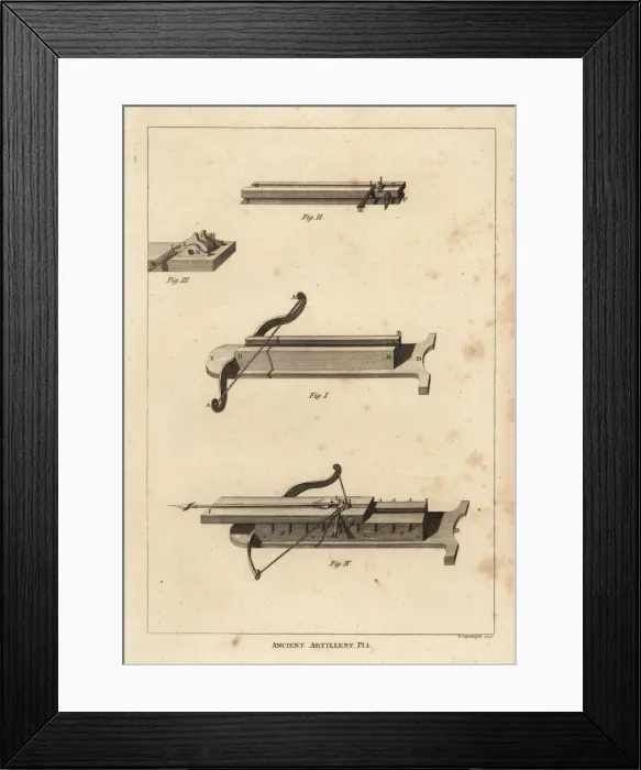 Framed Print : Scorpion, an ancient machine for firing darts Framed Print : Scorpion, an ancient machine for firing darts
