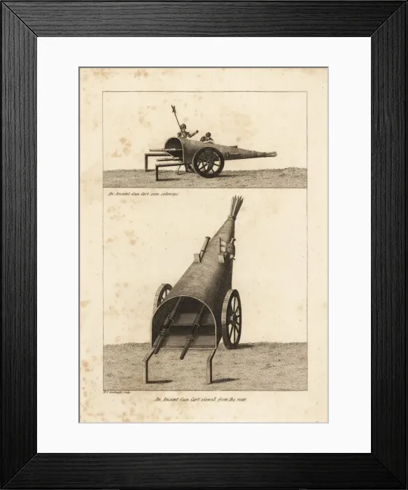 Framed Print : An ancient gun cart used at the Siege of Boulogne 1544 Framed Print : An ancient gun cart used at the Siege of Boulogne 1544