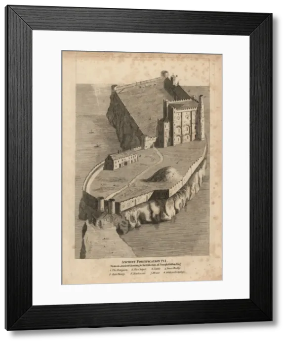 Framed Print : Ancient fortification Framed Print : Ancient fortification