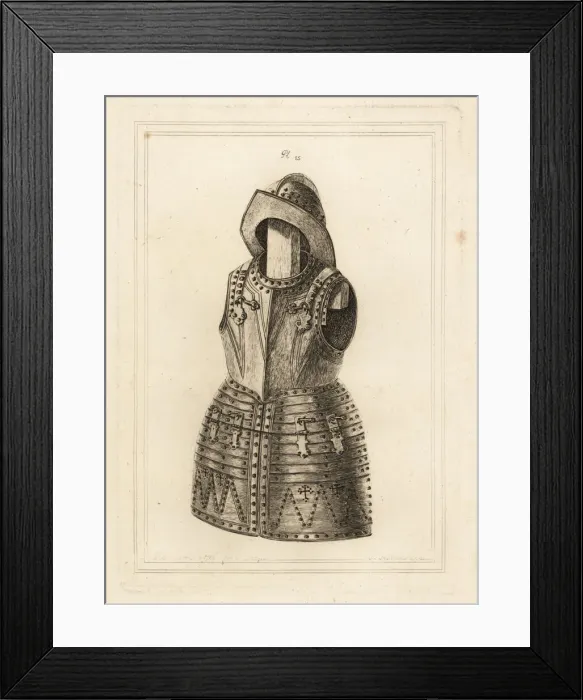 Framed Print : Corcelet and morion Framed Print : Corcelet and morion