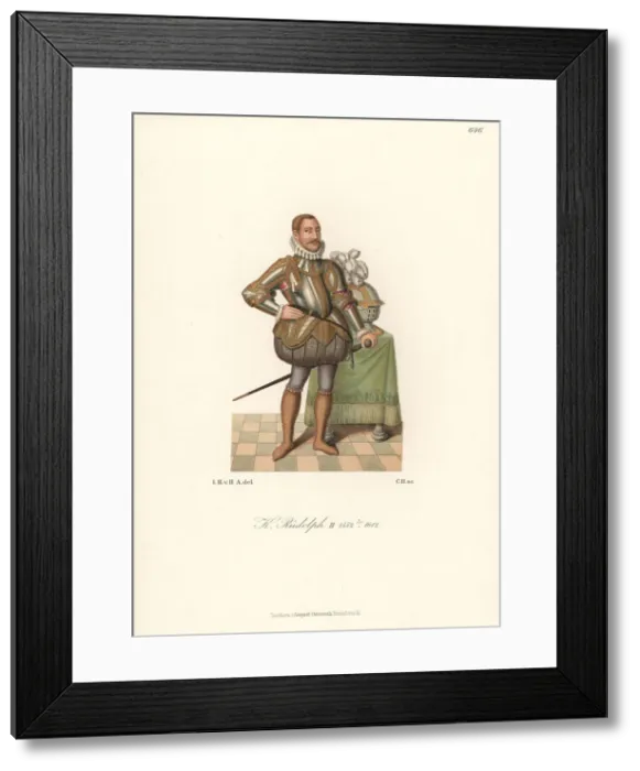 Framed Print : King Rudolph II, 1552-1612, Holy Roman Emperor Framed Print : King Rudolph II, 1552-1612, Holy Roman Emperor