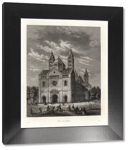 Speyer Cathedral, mid 19th century