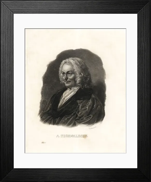 Framed Print : Albert Bertel Thorvaldsen, Danish sculptor Framed Print : Albert Bertel Thorvaldsen, Danish sculptor