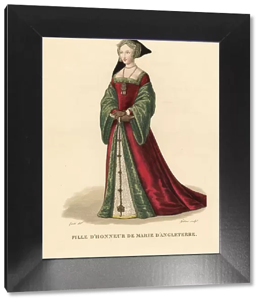 Maid of honour to Mary Tudor, 1496-1533