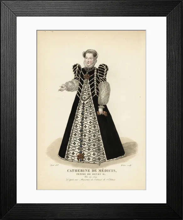 Framed Print : Catherine de Medici, Queen of France, wife Framed Print : Catherine de Medici, Queen of France, wife