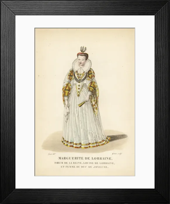 Framed Print : Marguerite of Lorraine at her wedding ball, 1581 Framed Print : Marguerite of Lorraine at her wedding ball, 1581