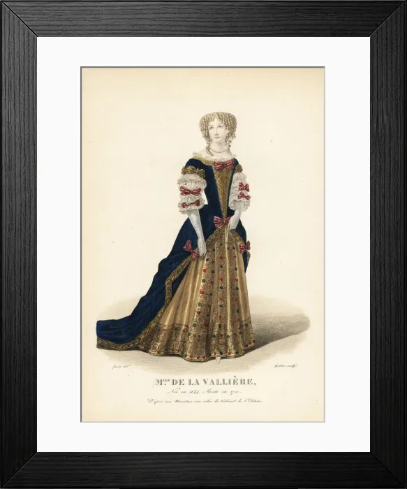 Framed Print : Louise de la Valliere, 1644-1710 Framed Print : Louise de la Valliere, 1644-1710