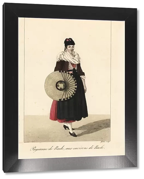Peasant woman of Baden, Switzerland, 19th century