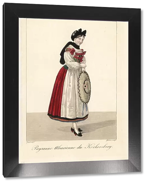 Alsatian peasant woman of Kochersberg, 19th century