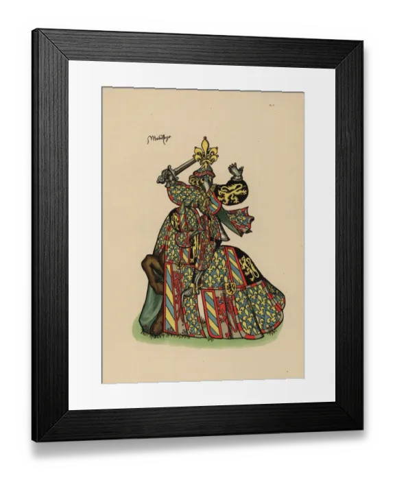 Framed Print : Le Duc Philippe le Bon, Philip the Good, Duke