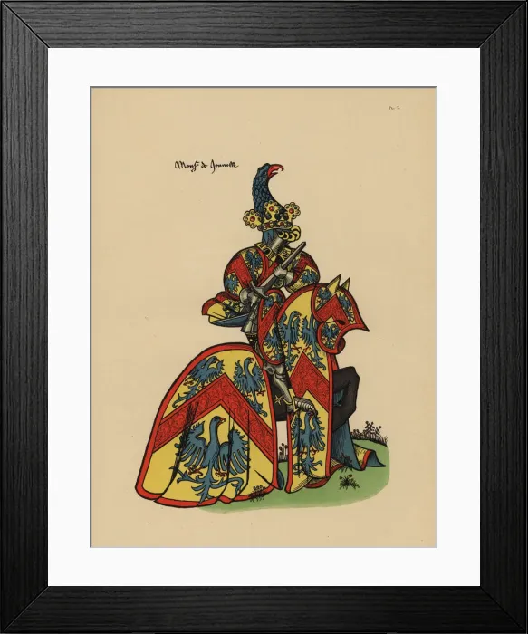 Framed Print : Jean de la Tremoille, seigneur of Jonvelle, 1377-1449 Framed Print : Jean de la Tremoille, seigneur of Jonvelle, 1377-1449