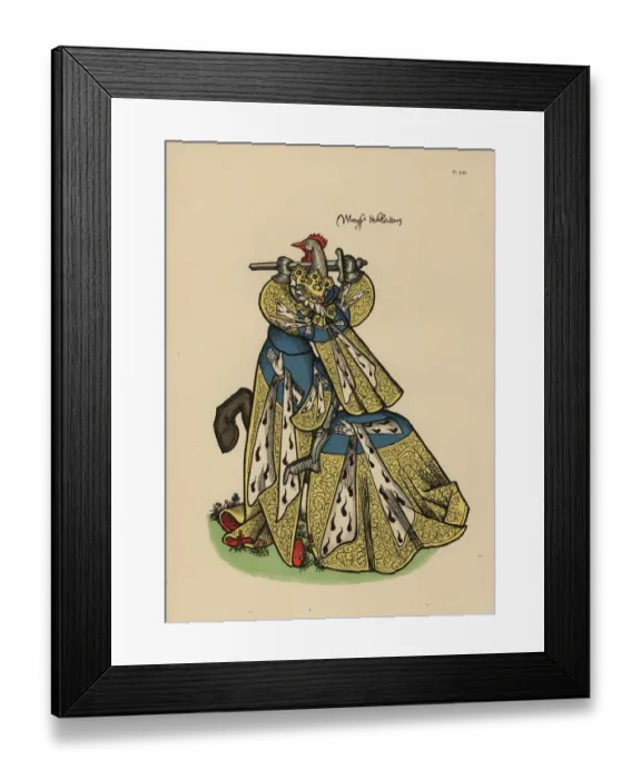 Framed Print : Jean de Villiers-l Isle-Adam, Lord of L Isle-Adam