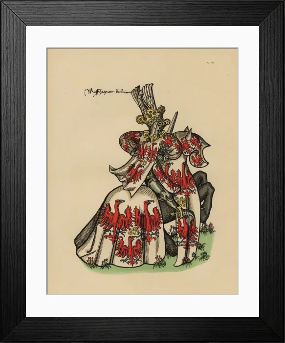 Framed Print : Jacques de Brimeu, Seigneur de Grigny Framed Print : Jacques de Brimeu, Seigneur de Grigny