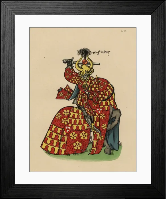 Framed Print : Pierre de Bauffremont, comte de Charny, seigneur Framed Print : Pierre de Bauffremont, comte de Charny, seigneur