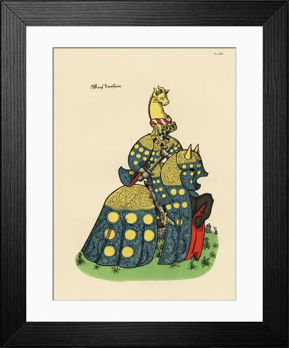 Framed Print : Jean IV de Melun, governor of Ghent, 1396-1484 Framed Print : Jean IV de Melun, governor of Ghent, 1396-1484
