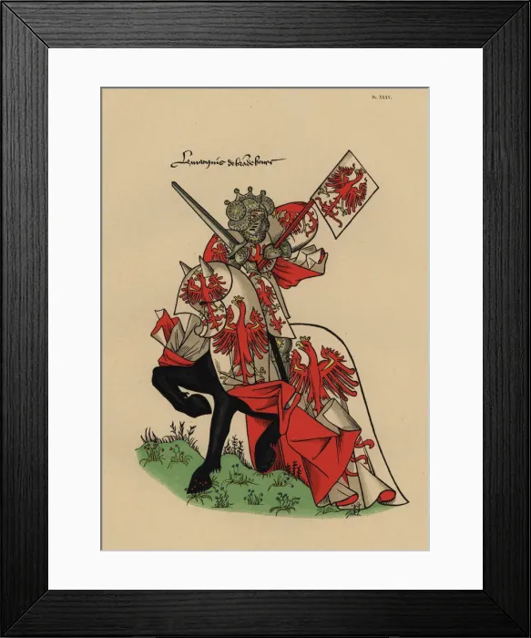 Framed Print : Marquis of Brandenbourg, Marquis de Brandenberg Framed Print : Marquis of Brandenbourg, Marquis de Brandenberg
