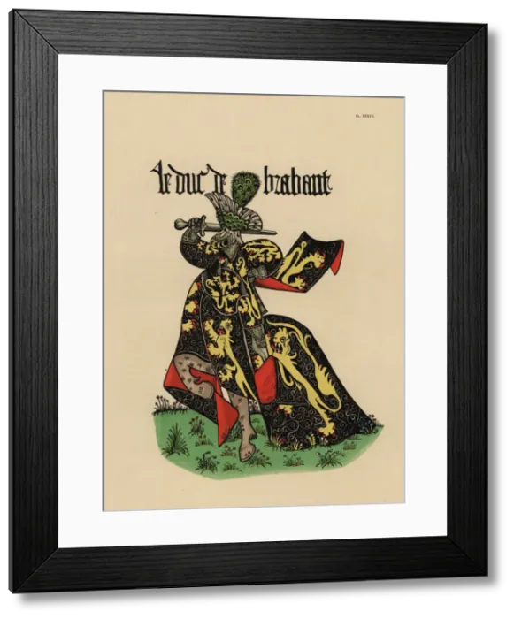 Framed Print : Duc de Brabant, Duke of Brabant Framed Print : Duc de Brabant, Duke of Brabant