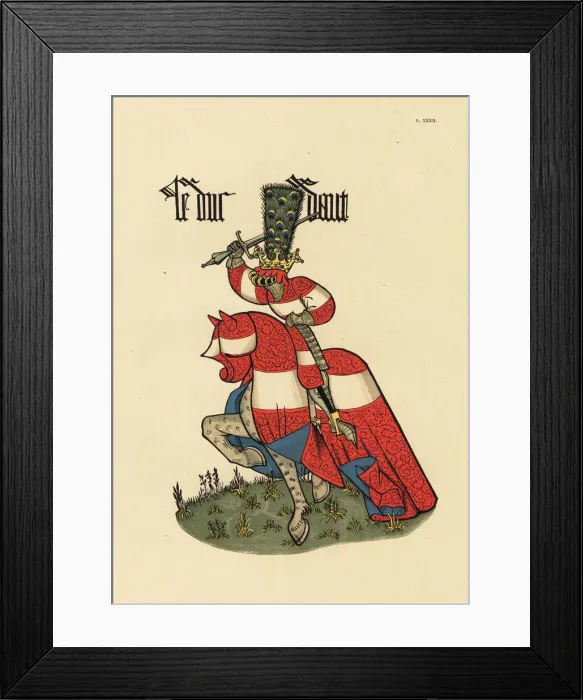 Framed Print : Duke of Austria, Duc d Autriche Framed Print : Duke of Austria, Duc d Autriche