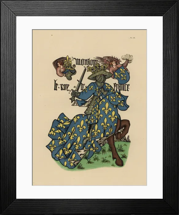 Framed Print : Francis I, King of France, Le roi de France