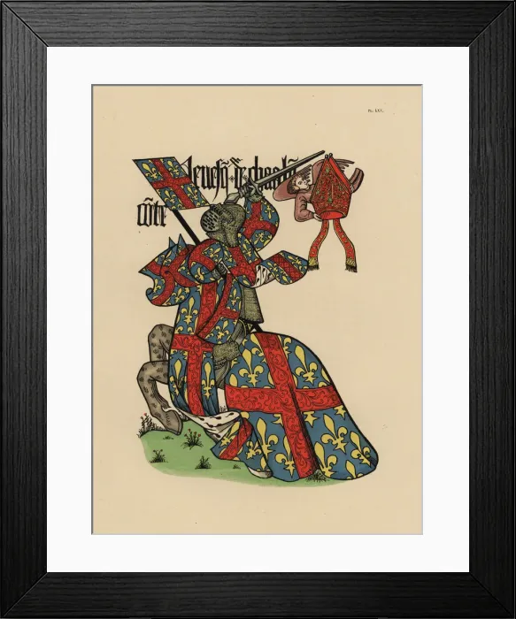 Framed Print : Bishop of Chalons, Eveque de Chalons, with Framed Print : Bishop of Chalons, Eveque de Chalons, with