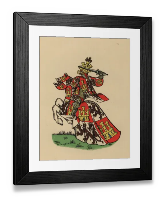 Framed Print : King of Castille, roi de Castille Framed Print : King of Castille, roi de Castille
