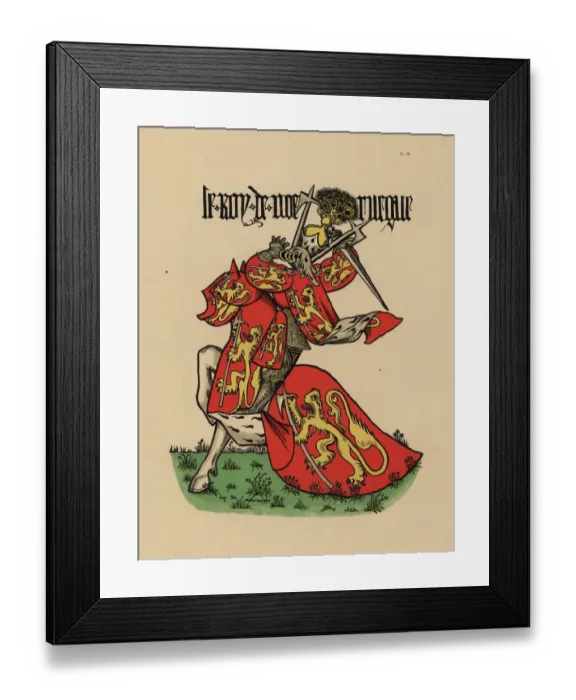Framed Print : King of Norway, roi de Norvege Framed Print : King of Norway, roi de Norvege