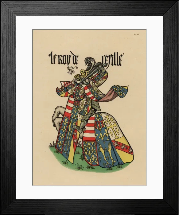 Framed Print : King of Sicily, roi de Sicile Framed Print : King of Sicily, roi de Sicile