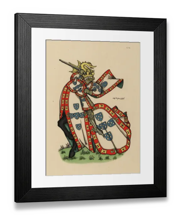 Framed Print : King of Portugal, roi de Portugal Framed Print : King of Portugal, roi de Portugal