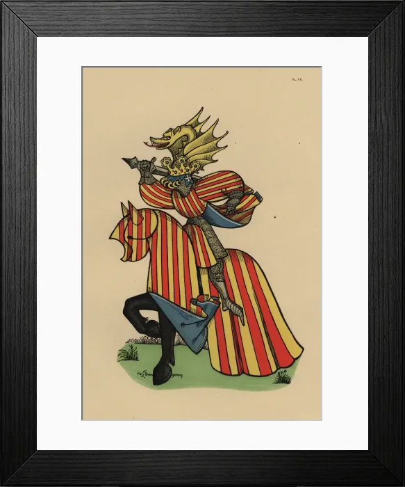 Framed Print : King of Aragon, roi d Aragon Framed Print : King of Aragon, roi d Aragon