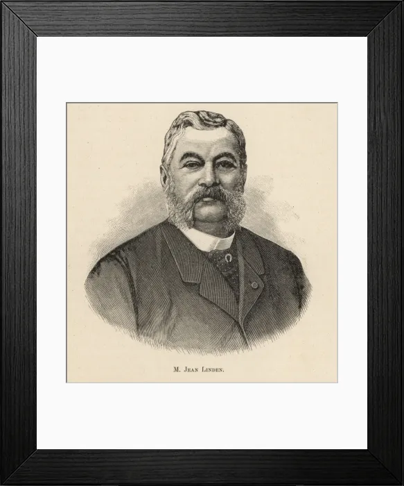 Framed Print : Portrait of Jean Linden Framed Print : Portrait of Jean Linden