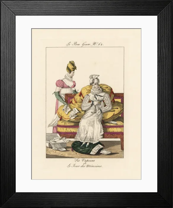 Framed Print : The vapours, or the day of memories Framed Print : The vapours, or the day of memories