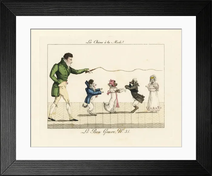 Framed Print : Performing dogs Framed Print : Performing dogs
