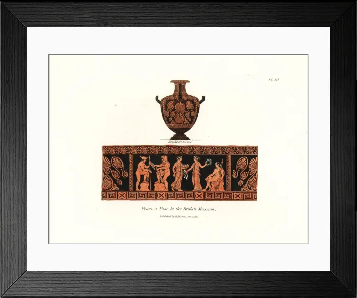 Framed Print : Ancient vase in the British Museum Framed Print : Ancient vase in the British Museum