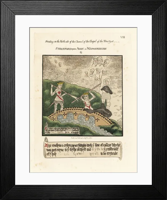 Framed Print : Emperor Heraclius killing Persian King Khosrau Framed Print : Emperor Heraclius killing Persian King Khosrau