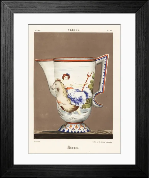 Framed Print : Pitcher or ewer from Venice, Italy Framed Print : Pitcher or ewer from Venice, Italy