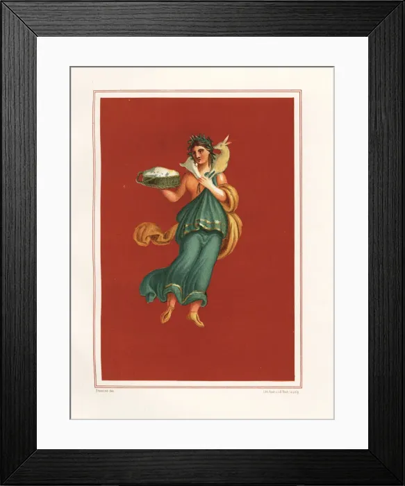 Framed Print : Allegorical figure of Spring from the west Framed Print : Allegorical figure of Spring from the west