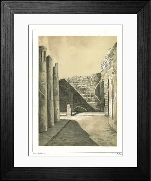 Framed Print : House of Ariadne or the House of the Coloured Framed Print : House of Ariadne or the House of the Coloured
