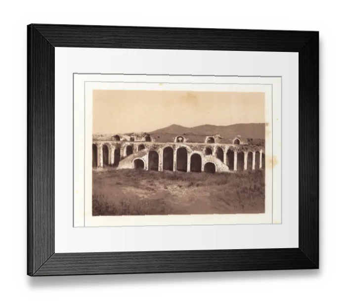 Framed Print : Exterior of the Ampitheatre, Pompeii Framed Print : Exterior of the Ampitheatre, Pompeii