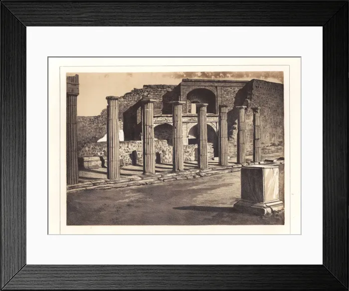 Framed Print : Exterior of the Small Theatre or Odeon, Pompeii VIII. 7. 19 Framed Print : Exterior of the Small Theatre or Odeon, Pompeii VIII. 7. 19