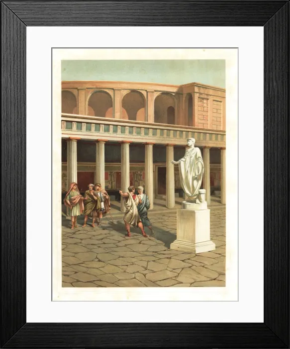 Framed Print : Exterior of the Small Theatre or Odeon, Pompeii VIII. 7. 19 Framed Print : Exterior of the Small Theatre or Odeon, Pompeii VIII. 7. 19