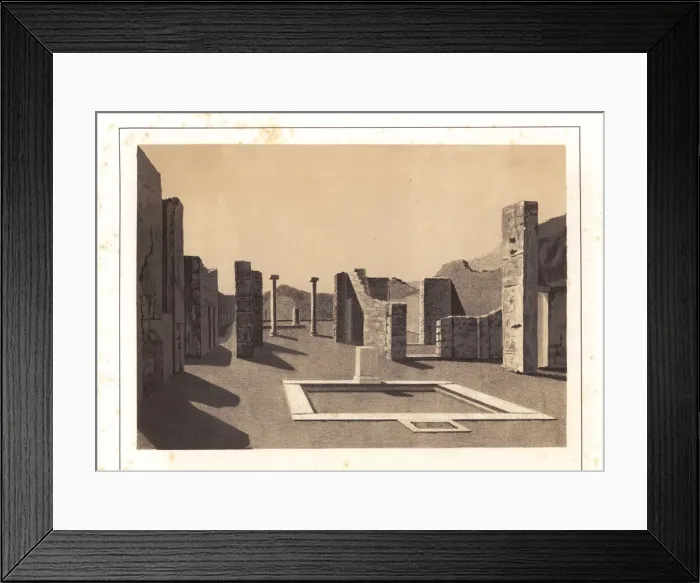 Framed Print : House in Regio VIII, insula 2, Pompeii Framed Print : House in Regio VIII, insula 2, Pompeii