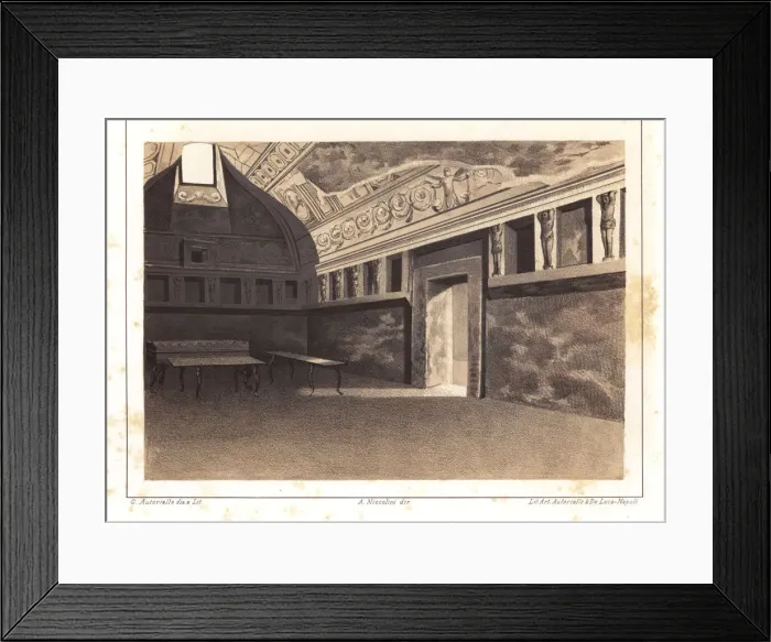 Framed Print : Tepidarium or warm bath, near the gate to Stabiae Framed Print : Tepidarium or warm bath, near the gate to Stabiae